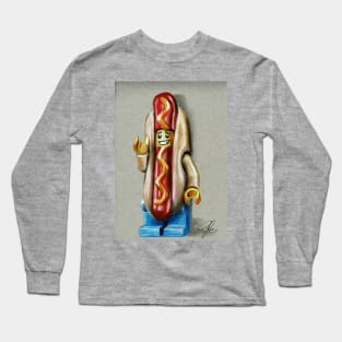 hot dog guy Long Sleeve T-Shirt